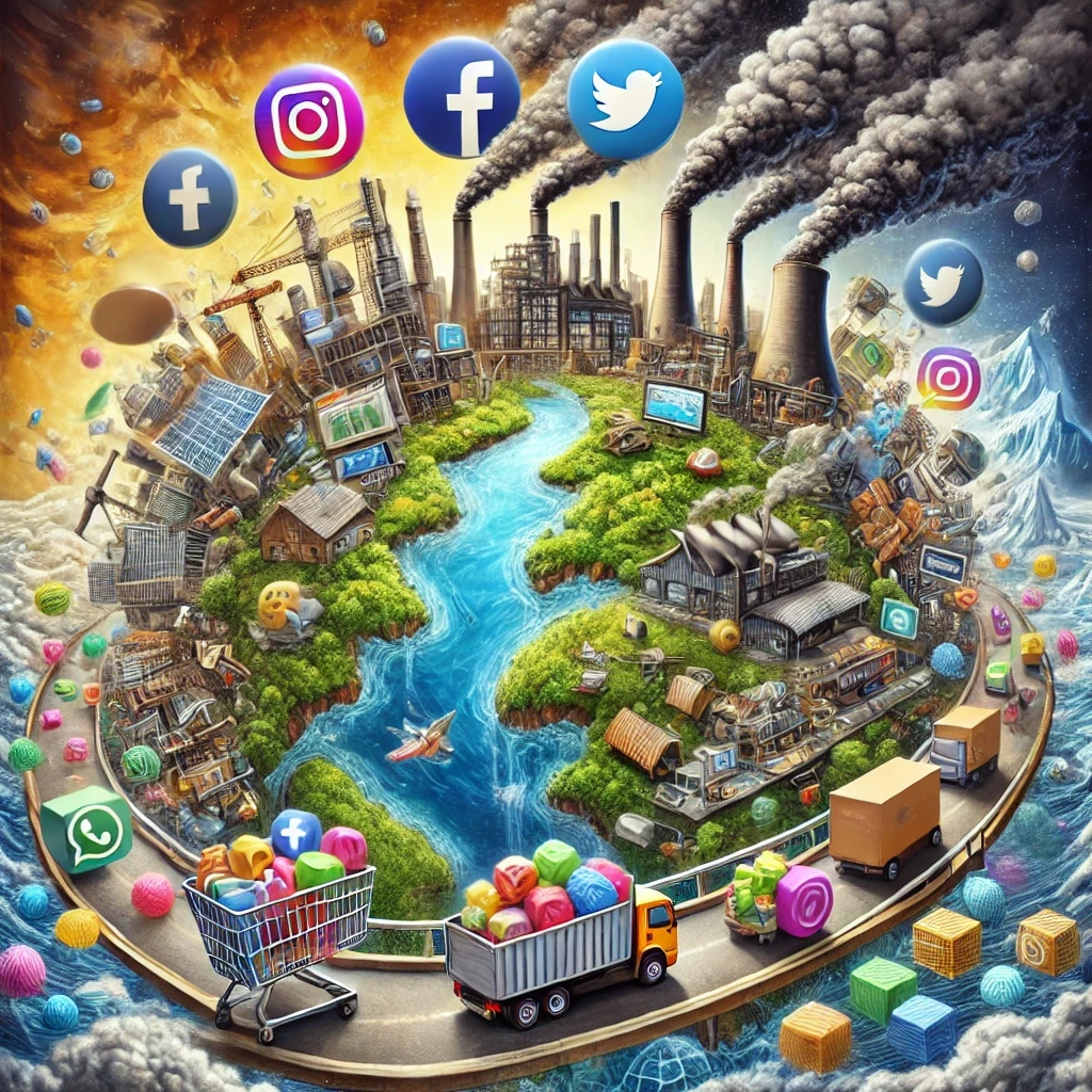 Redes sociales, marketing y consumismo • el impacto en la crisis&nbsp;climática