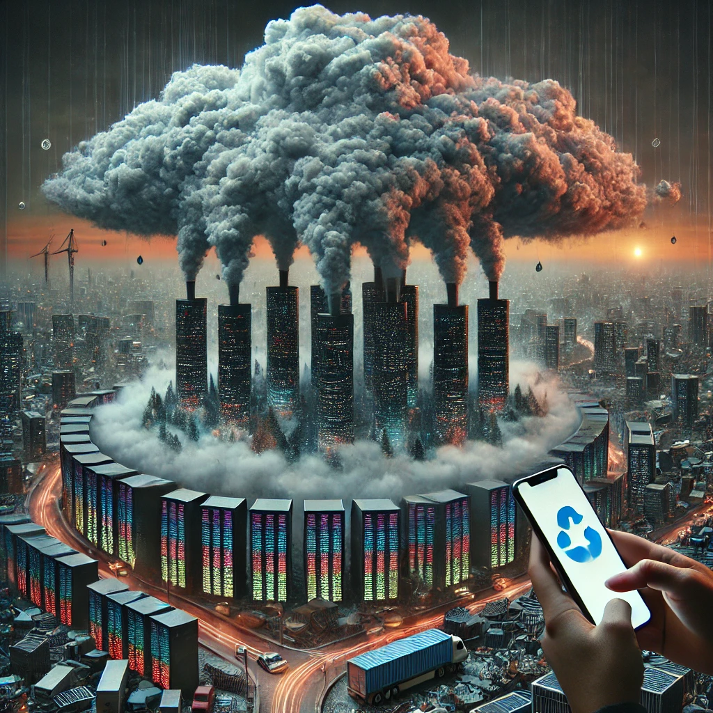 Cómo el consumismo digital contribuye al cambio climático • (lo que no nos&nbsp;dicen)